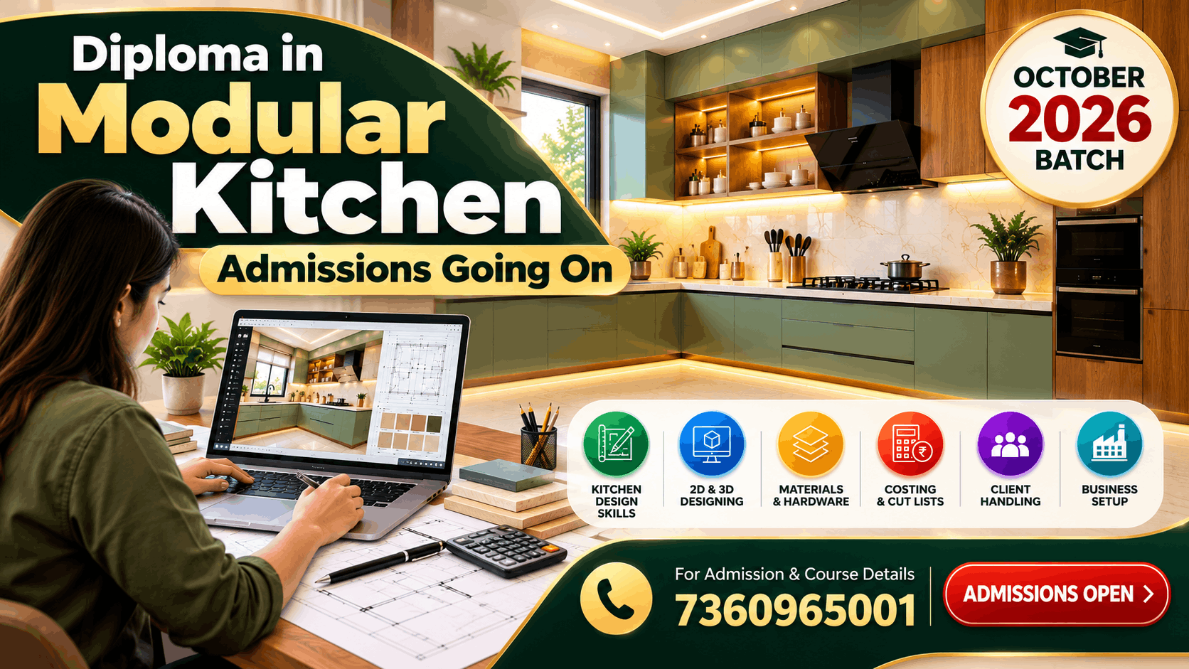 Diploma in Modular Kitchen Admission October 2026